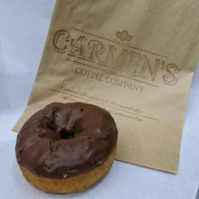Donut Vegan Chocolate Glaze.